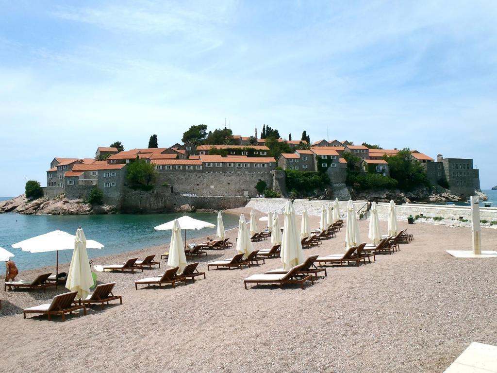 Apartments Vuksic Sveti Stefan Luaran gambar